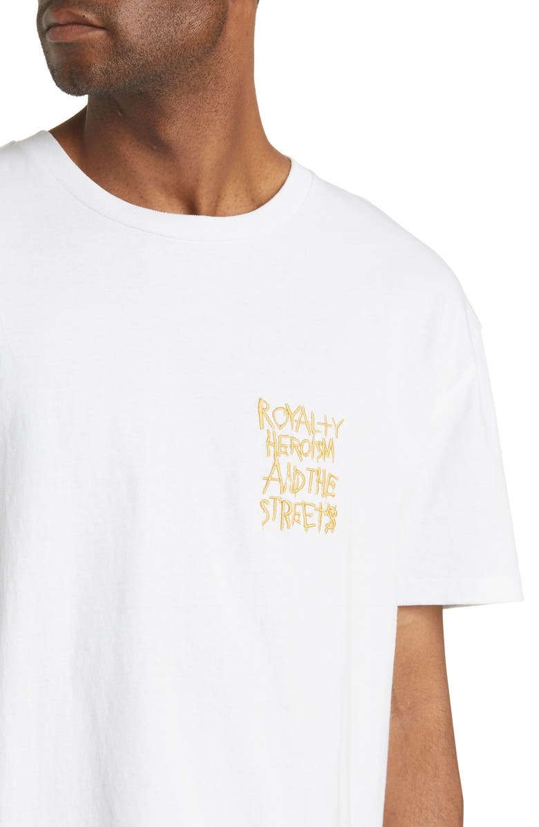 Ksubi Men's Royalty Embroidered Biggie T-Shirt, Alternate, color,
