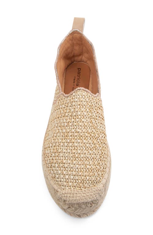 Shop Patricia Green Abigail Espadrille Slip-on In Raffia