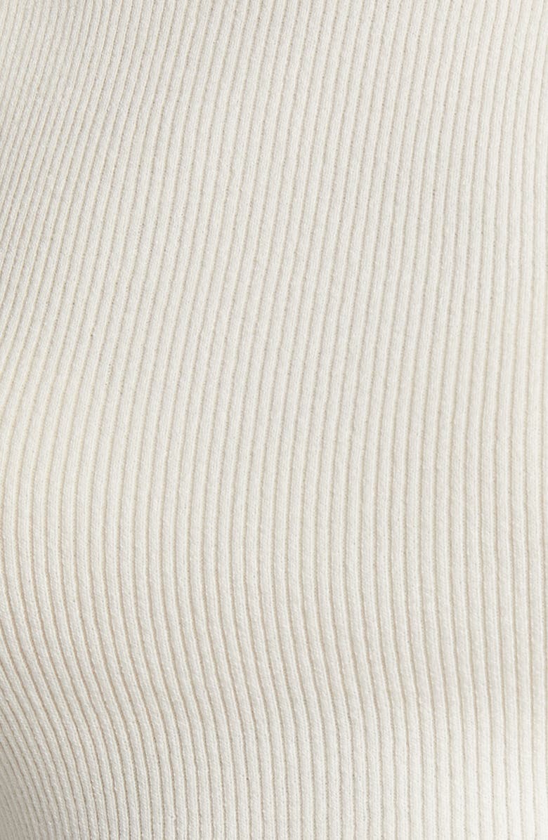 Anne Klein Sleeveless Ribbed Turtleneck Sweater, Alternate, color, 