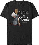 Ratatouille Men's Ratatouille Anyone Can Cook Graphic T-Shirt