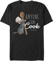 Ratatouille Men's Ratatouille Anyone Can Cook Graphic T-Shirt