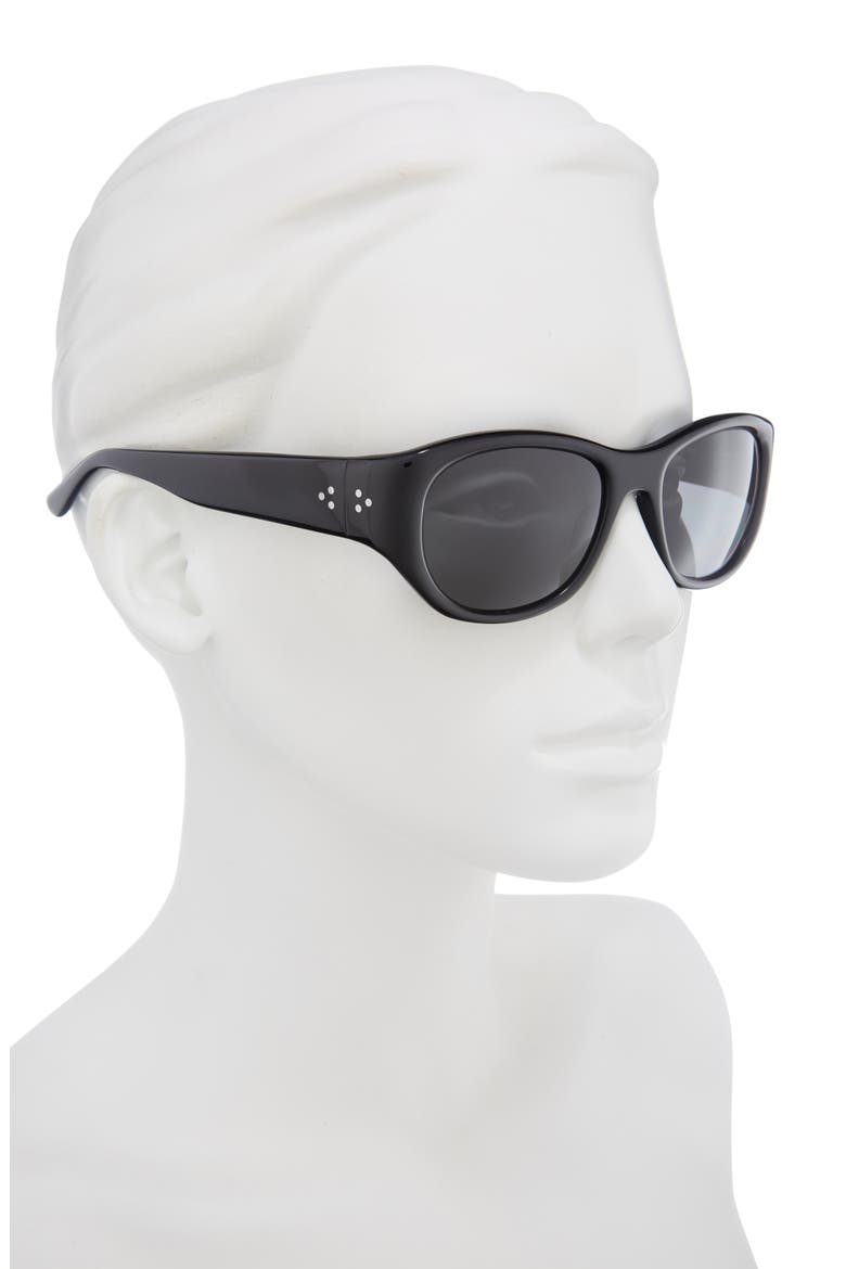 The Lee Sunglasses, Alternate, color, BLACK