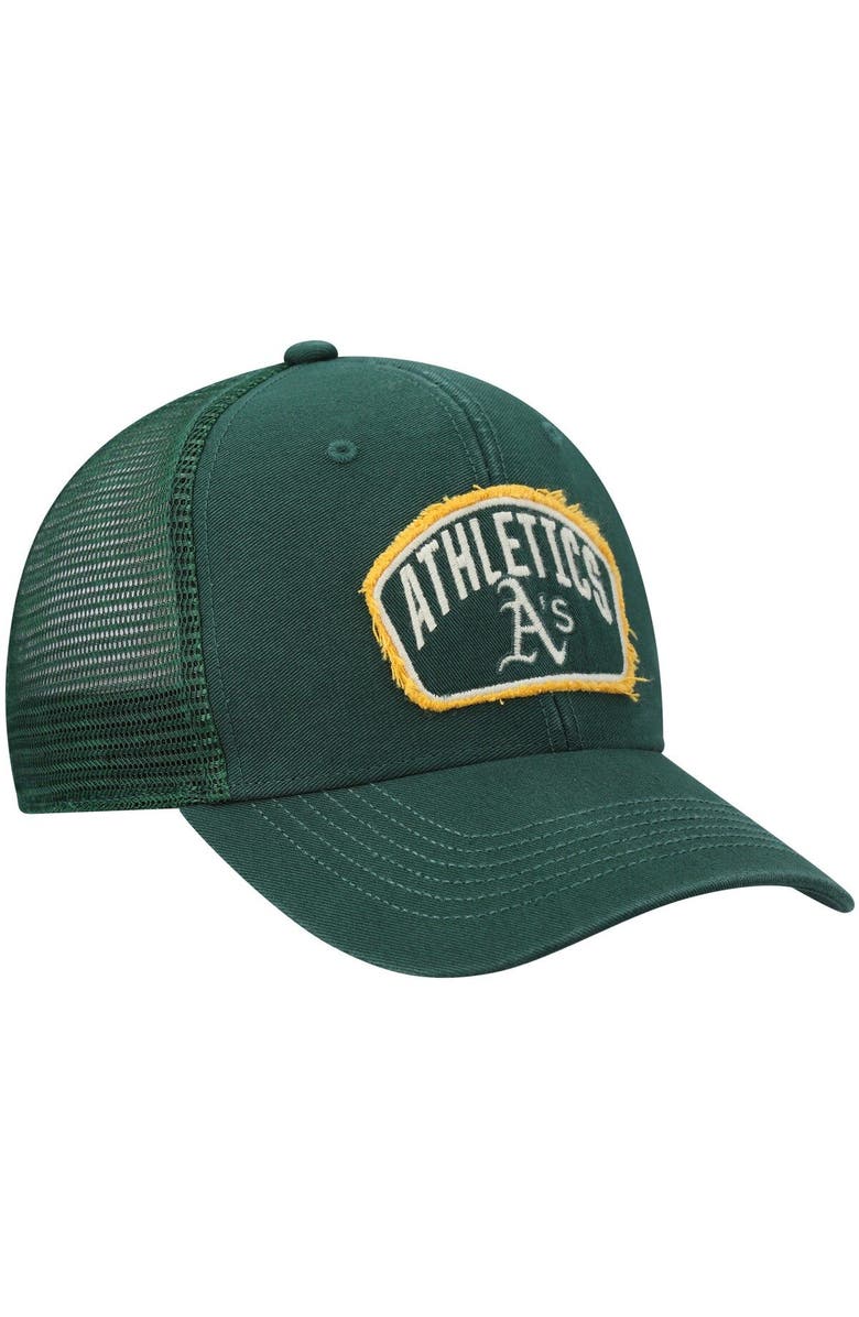 '47 Men's '47 Green Oakland Athletics Cledus MVP Trucker Snapback Hat, Alternate, color, 