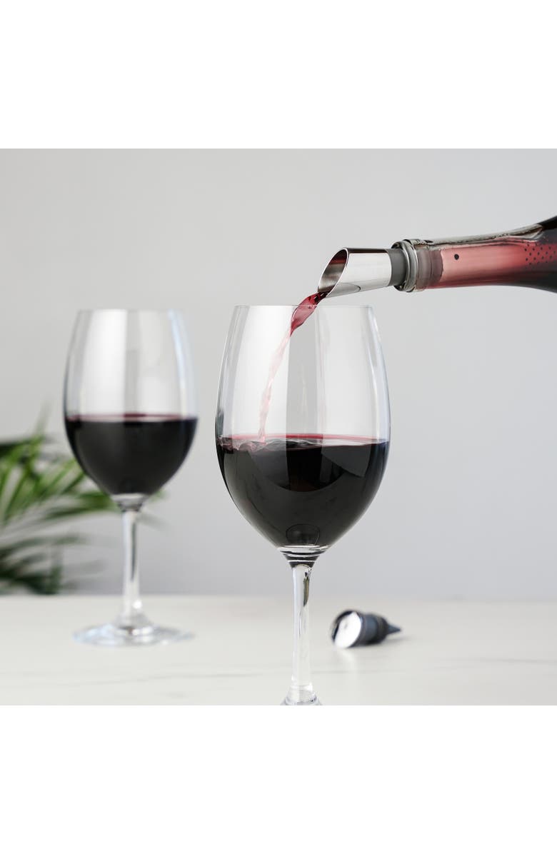 HOST FILTER Wine Pour Spout, Alternate, color, Silver