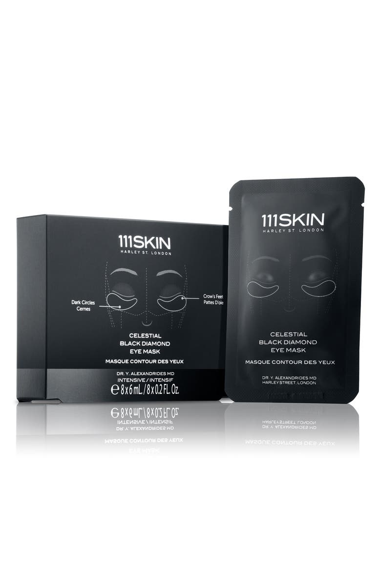 111SKIN Celestial Black Diamond Eye Mask, Alternate, color,