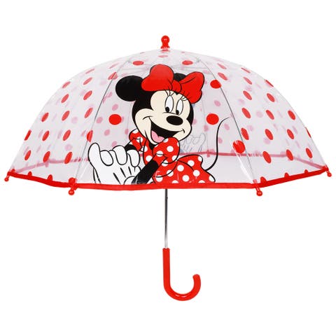 Minnie Mouse Children's Clear Dome Umbrella