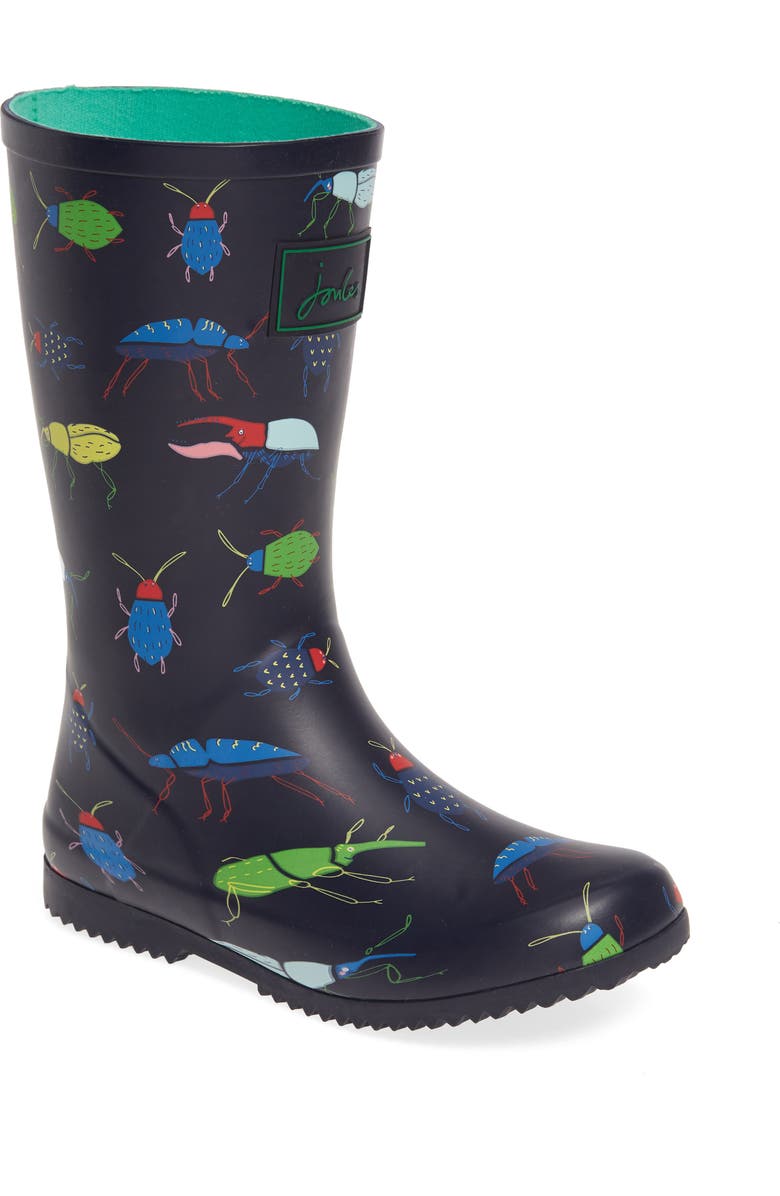 Joules Roll Up Waterproof Rain Boot, Main, color,