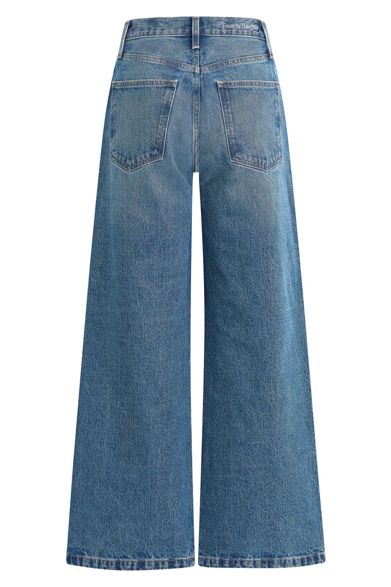 The Masha Shortie Superhigh Waist Wide Leg Jeans, Alternate, color, LONG BEACH