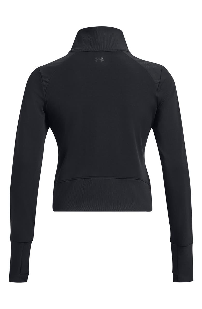 Under Armour Meridian Performance Knit Jacket, Alternate, color, Black / / Black