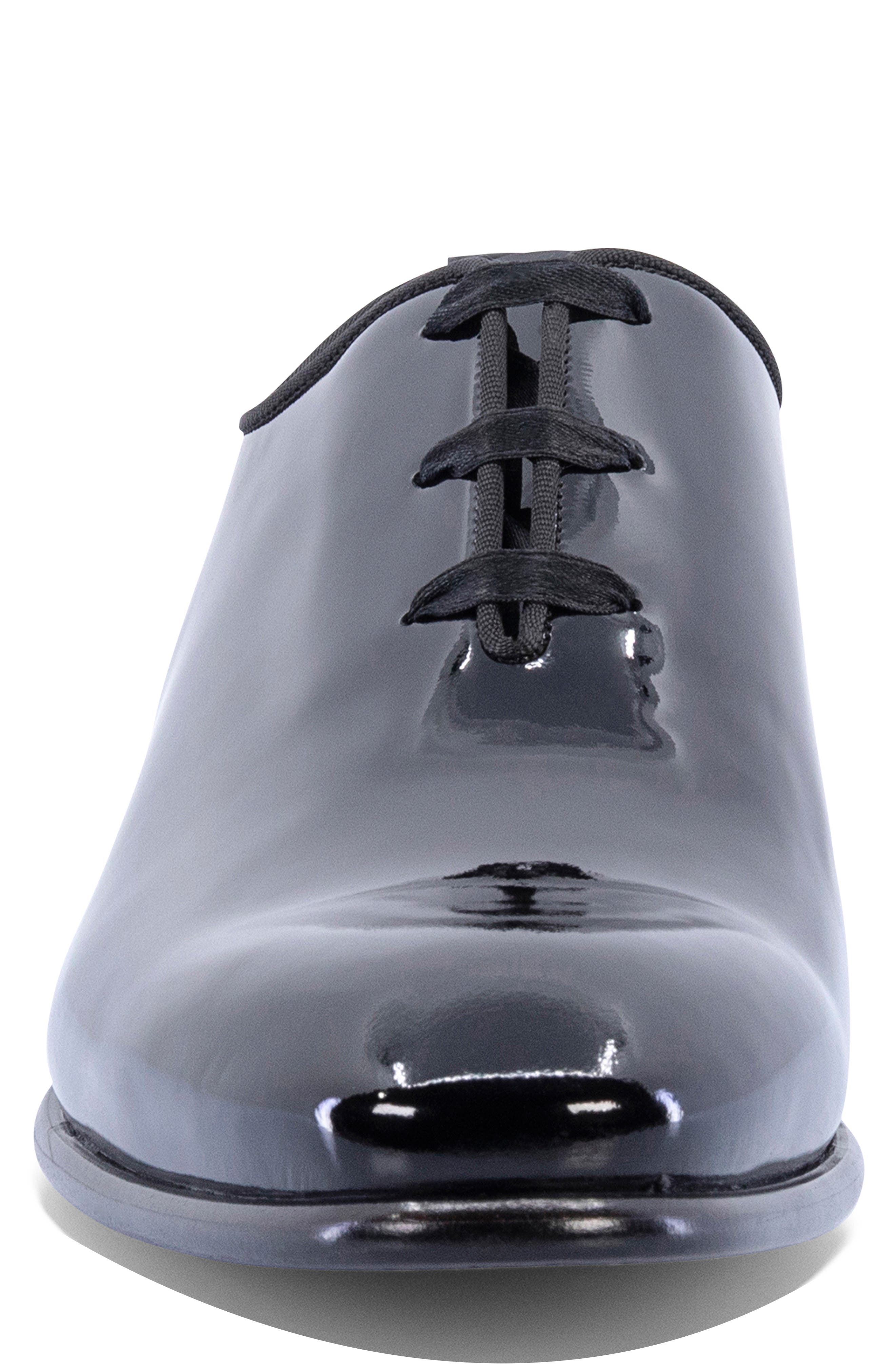 Santoni Padova Oxford, Alternate, color, Black-N01