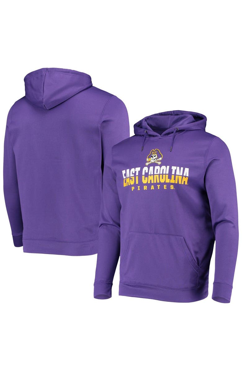 COLOSSEUM Men's Colosseum Purple ECU Pirates Lantern Pullover Hoodie, Main, color, Purple