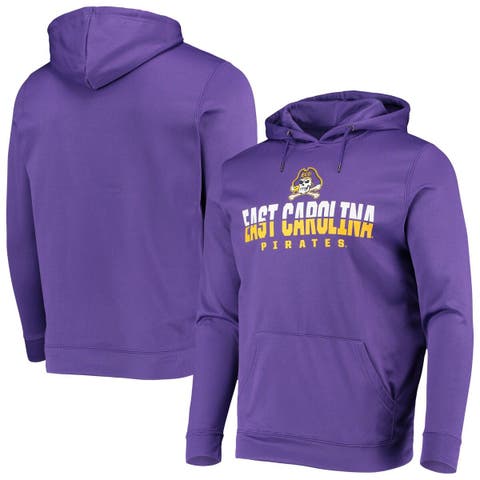 Men's Colosseum Purple ECU Pirates Lantern Pullover Hoodie