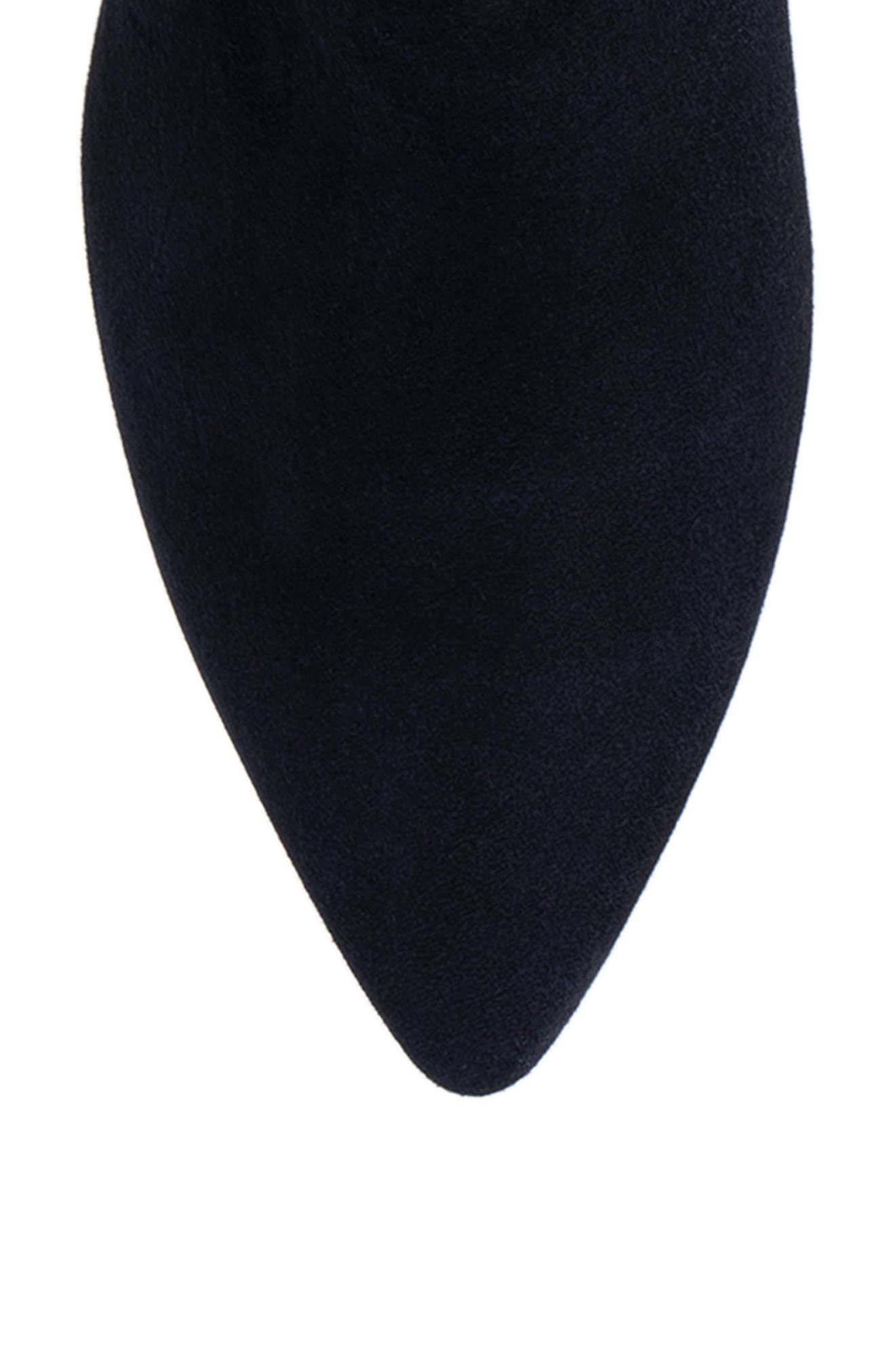 Kaylani Pointed Toe Bootie, Alternate, color, NAVY