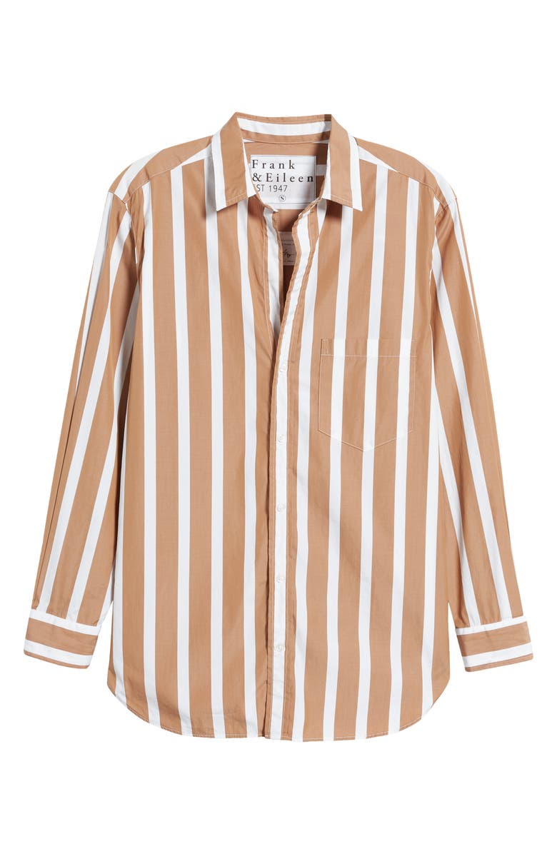 Frank & Eileen Joedy Stripe Boyfriend Button-Up Shirt, Alternate, color, 