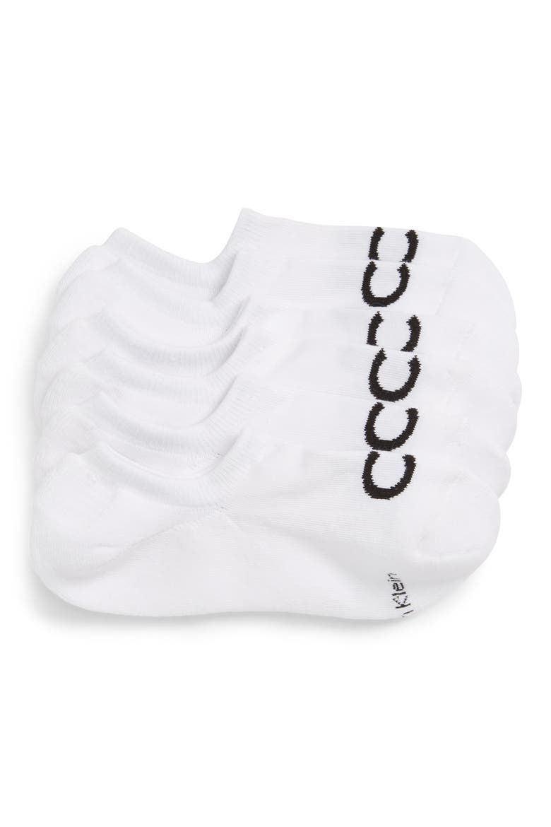 3-Pack Micro Cushion No-Show Socks, Main, color, WHITE