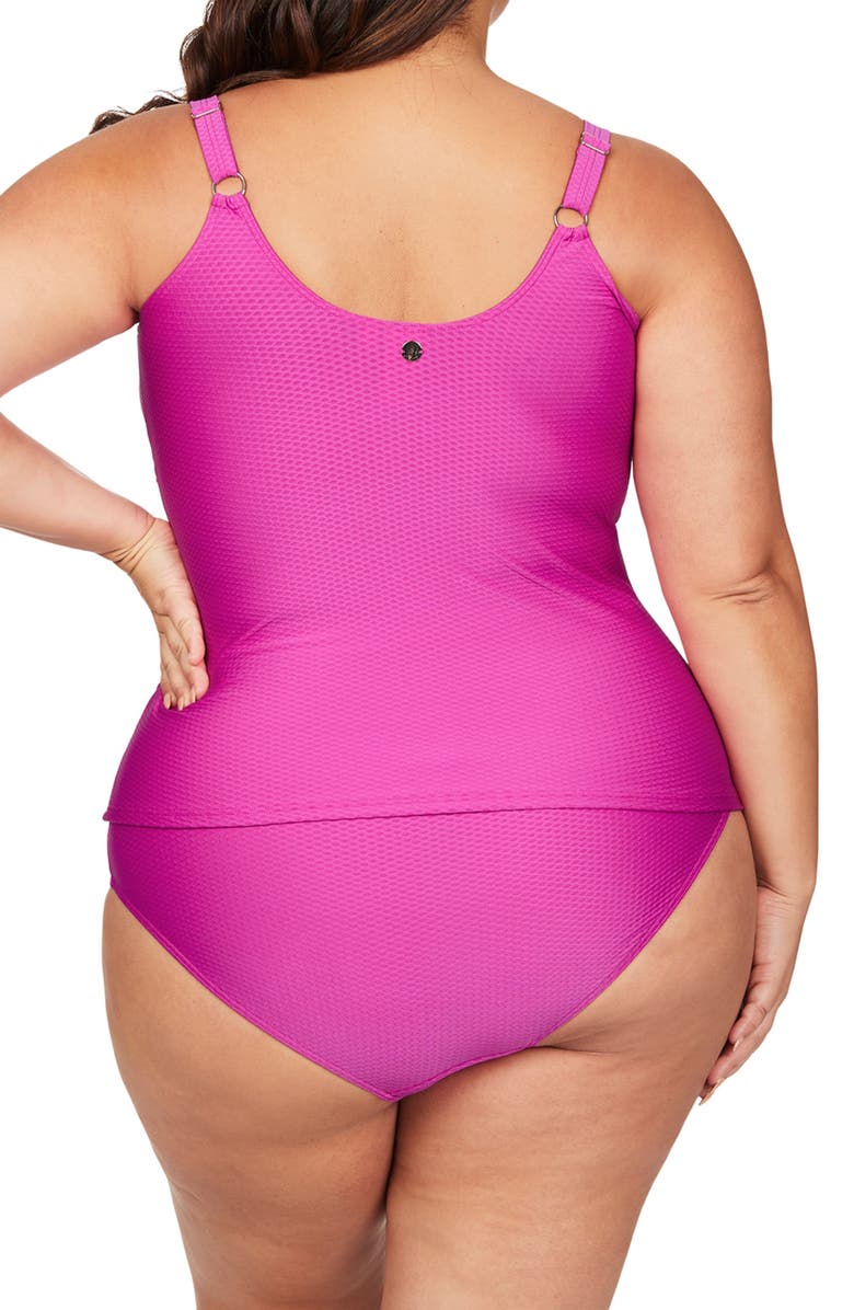 Artesands Serenade Delacroix D-Cup & Up Tankini Top, Alternate, color, Pink