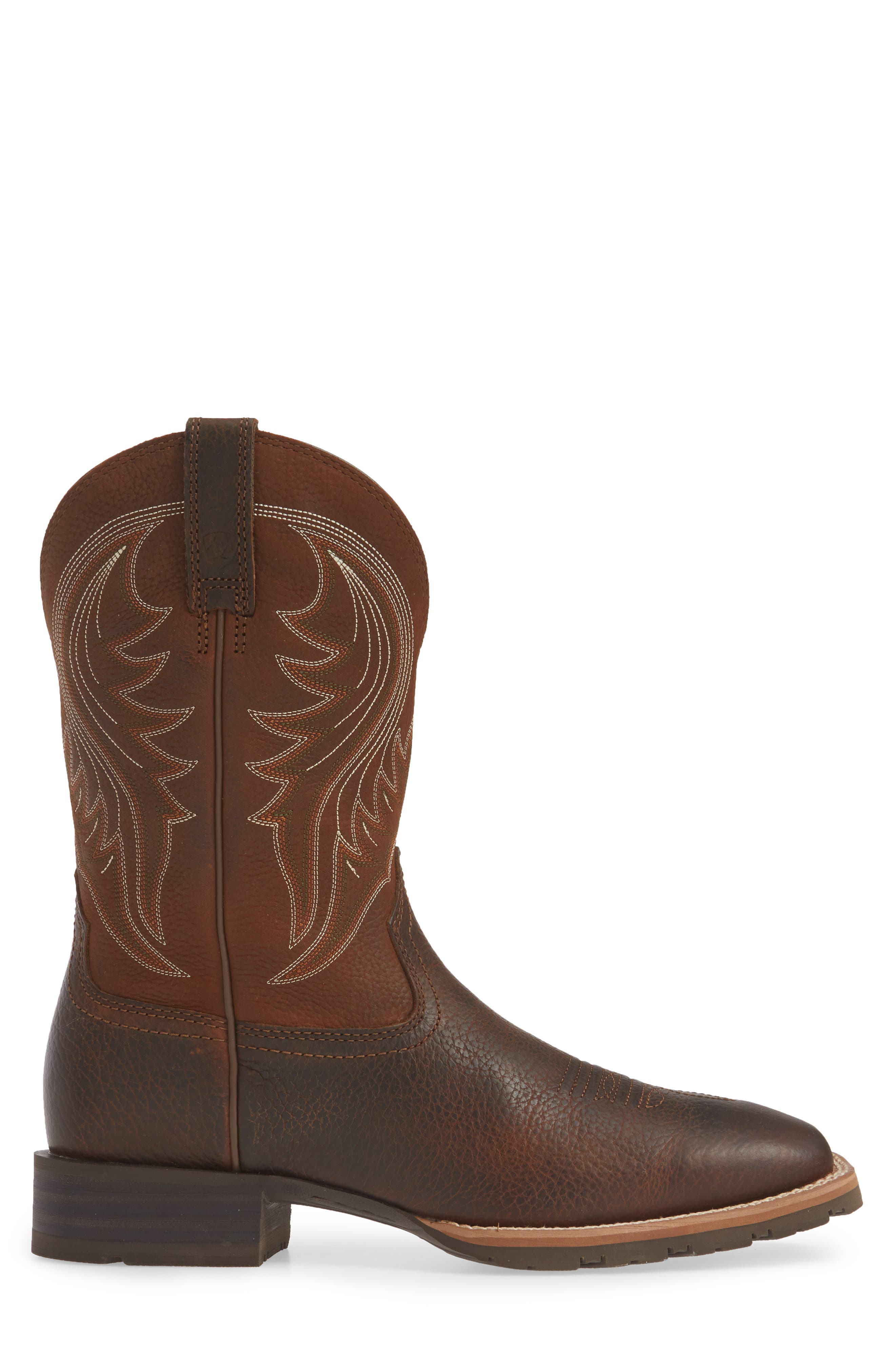 Hybrid Rancher Cowboy Boot, Alternate, color, BROWN