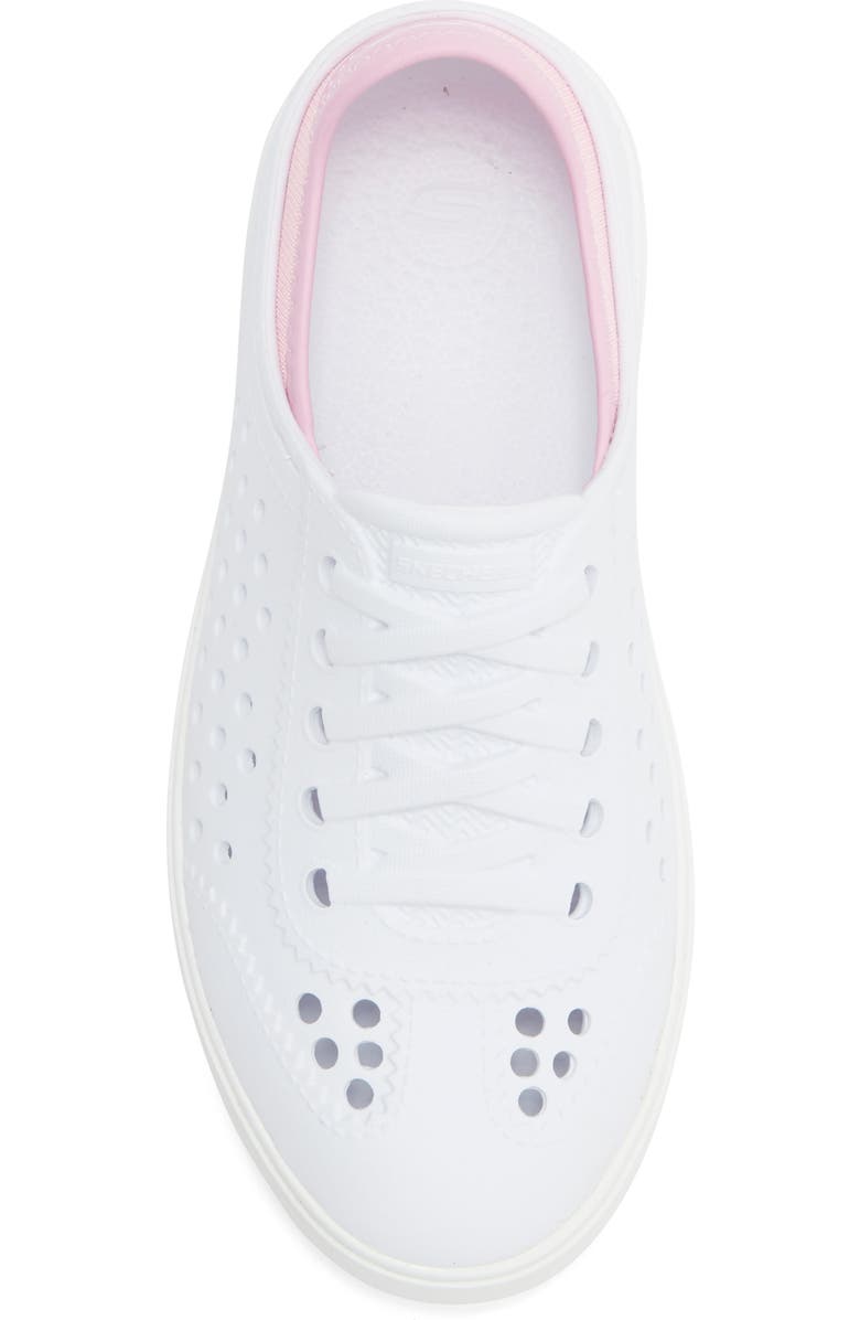 SKECHERS Kids' Breezy Steps Sneaker, Alternate, color, White/ Pink