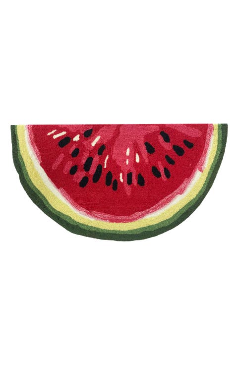 Watermelon Slice Indoor/Outdoor Doormat