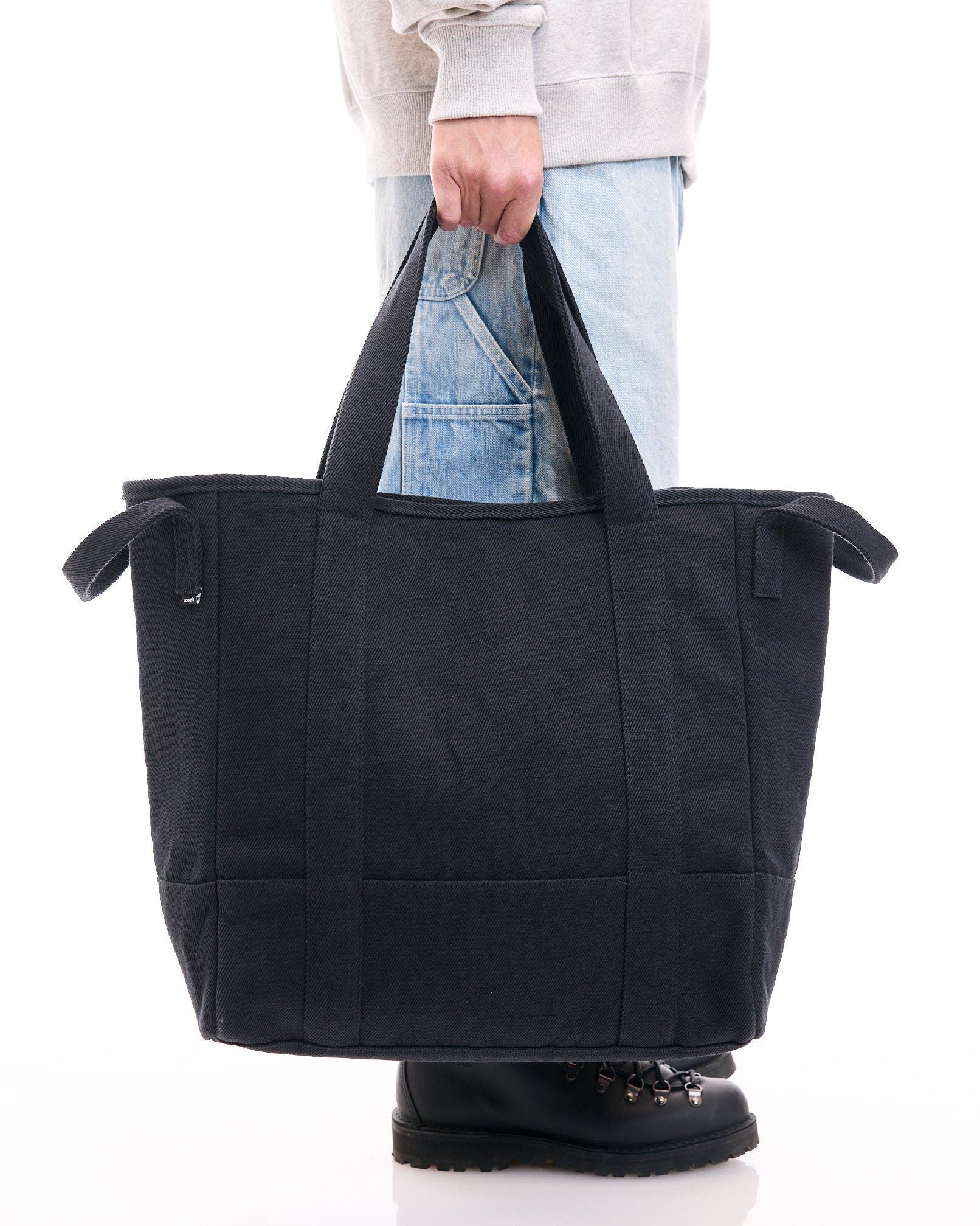 vowels Tote Bag, Alternate, color, Black