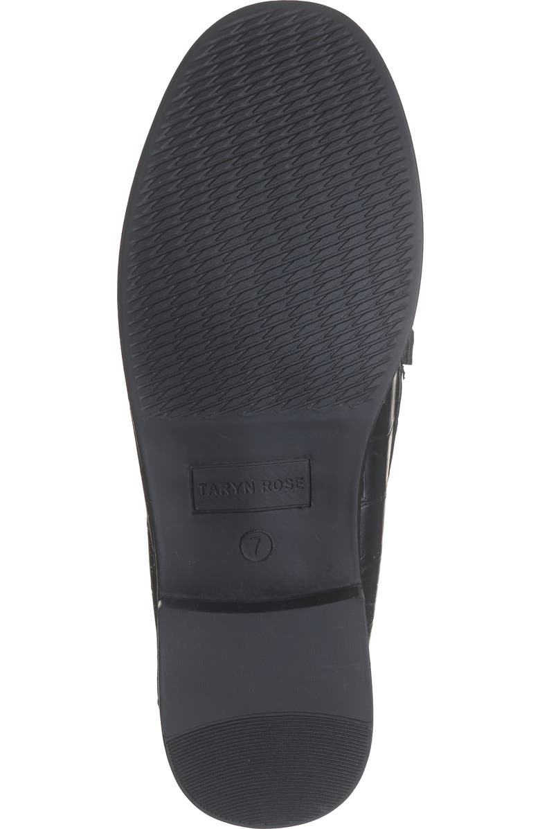 Taryn Rose Croc Embossed Bit Loafer, Alternate, color,