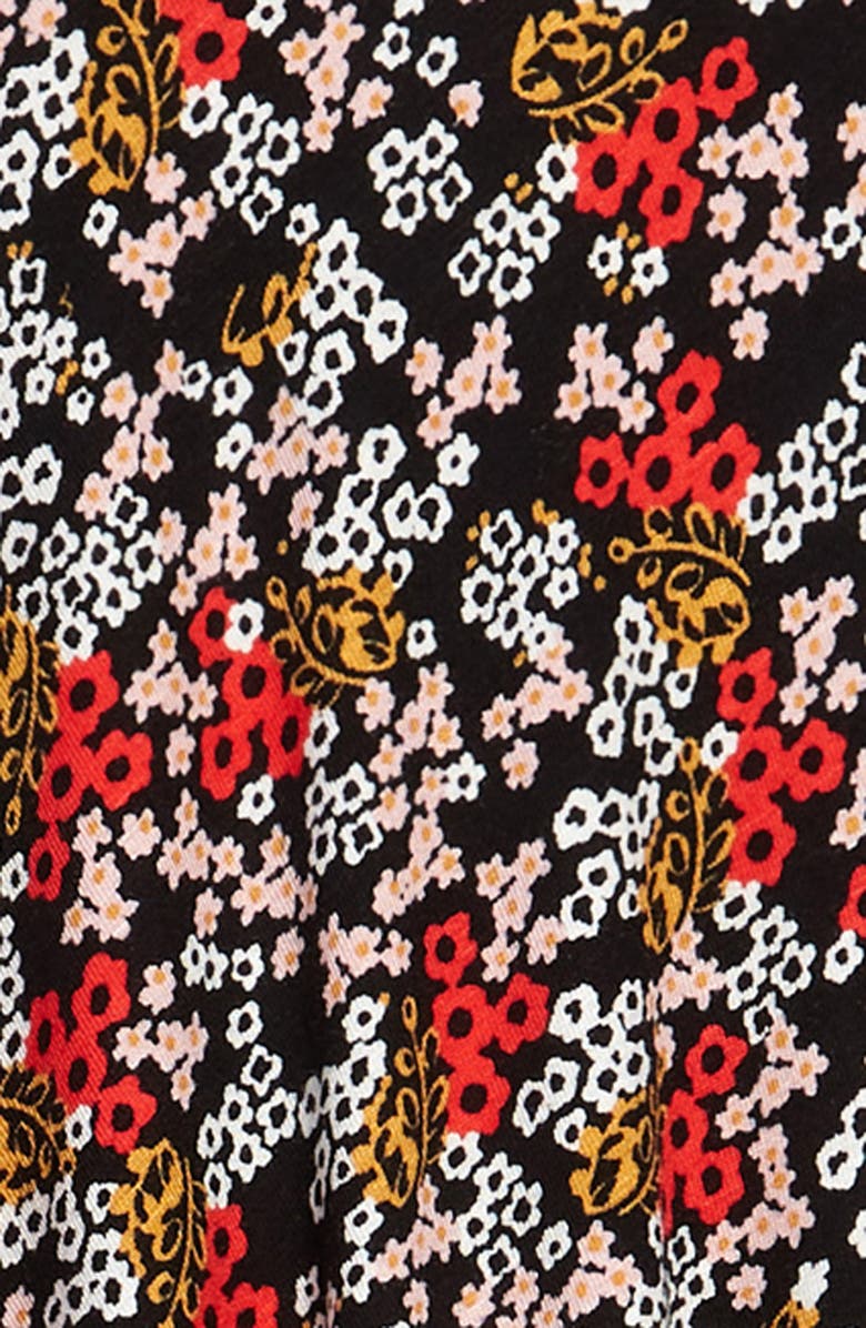 Nordstrom Print Knit A-Line Dress, Alternate, color, 