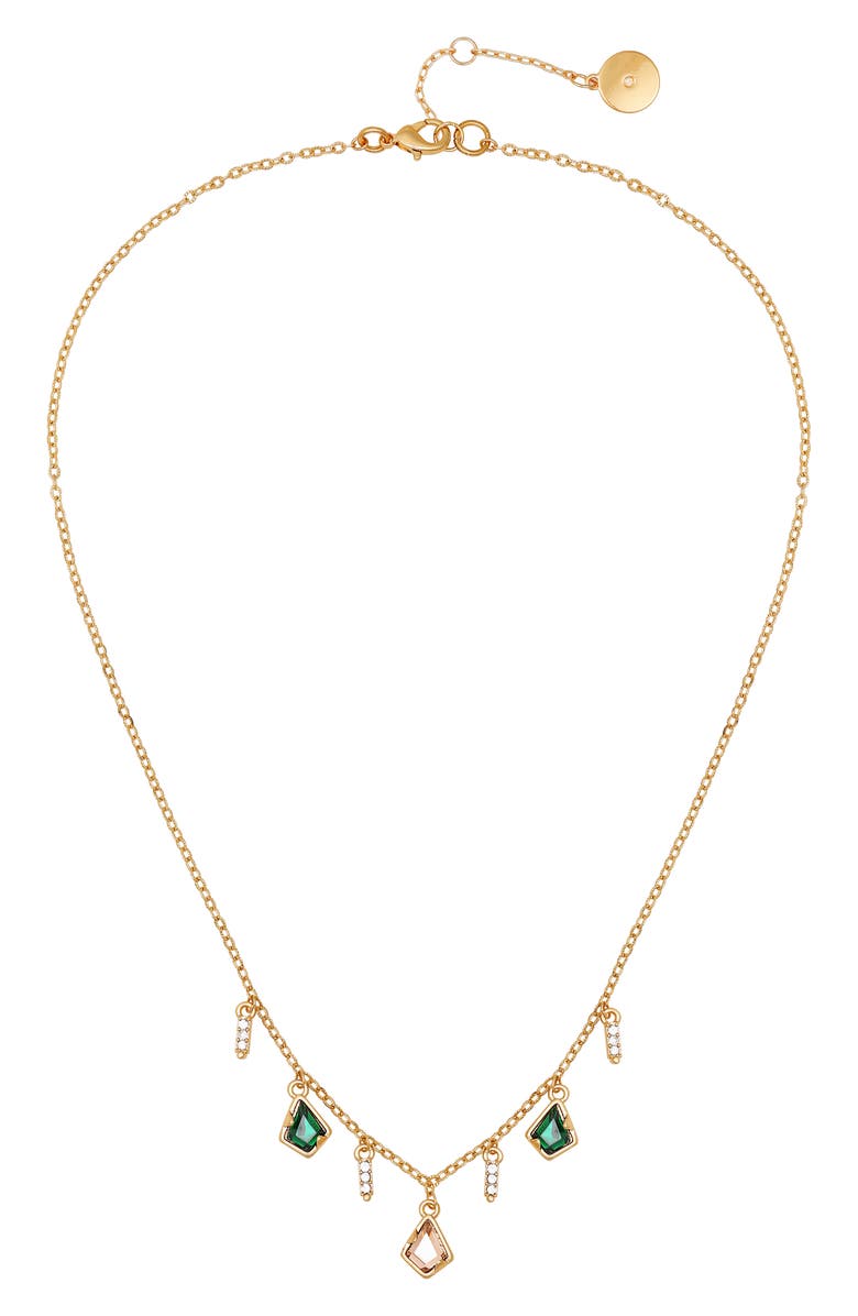 Vince Camuto Stone Charm Chain Necklace, Alternate, color, 