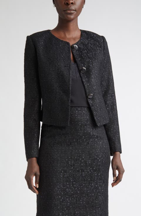 Compact Tape Tweed Jacket