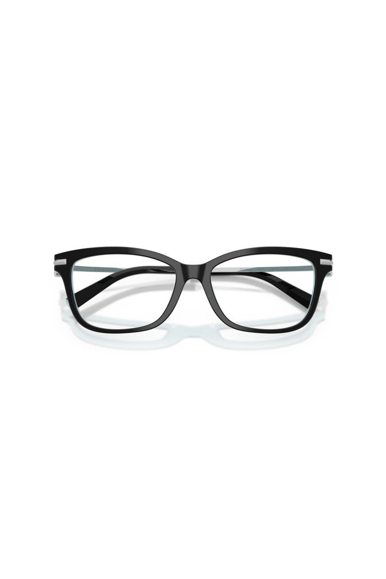 55mm Rectangle optical glasses, Alternate, color, Black