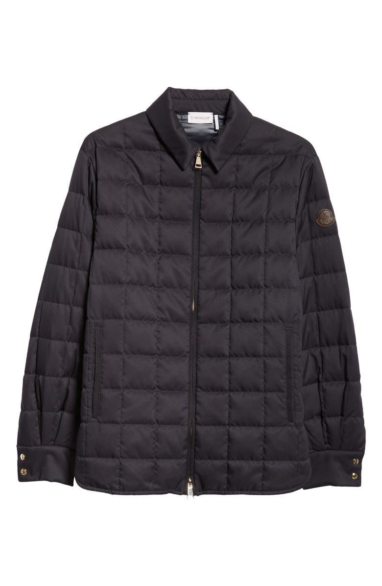 Moncler Square Quilted Down Puffer Jacket, Alternate, color, 