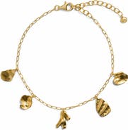 Monica Vinader Fragments Asymmetric Charm Bracelet