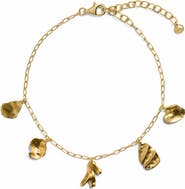 Monica Vinader Fragments Asymmetric Charm Bracelet