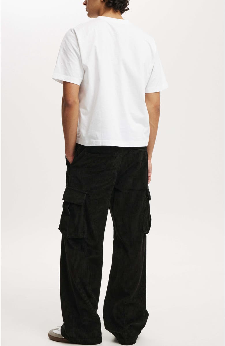 Cotton On Men's Baggy Pleat Cargo Pant, Alternate, color,