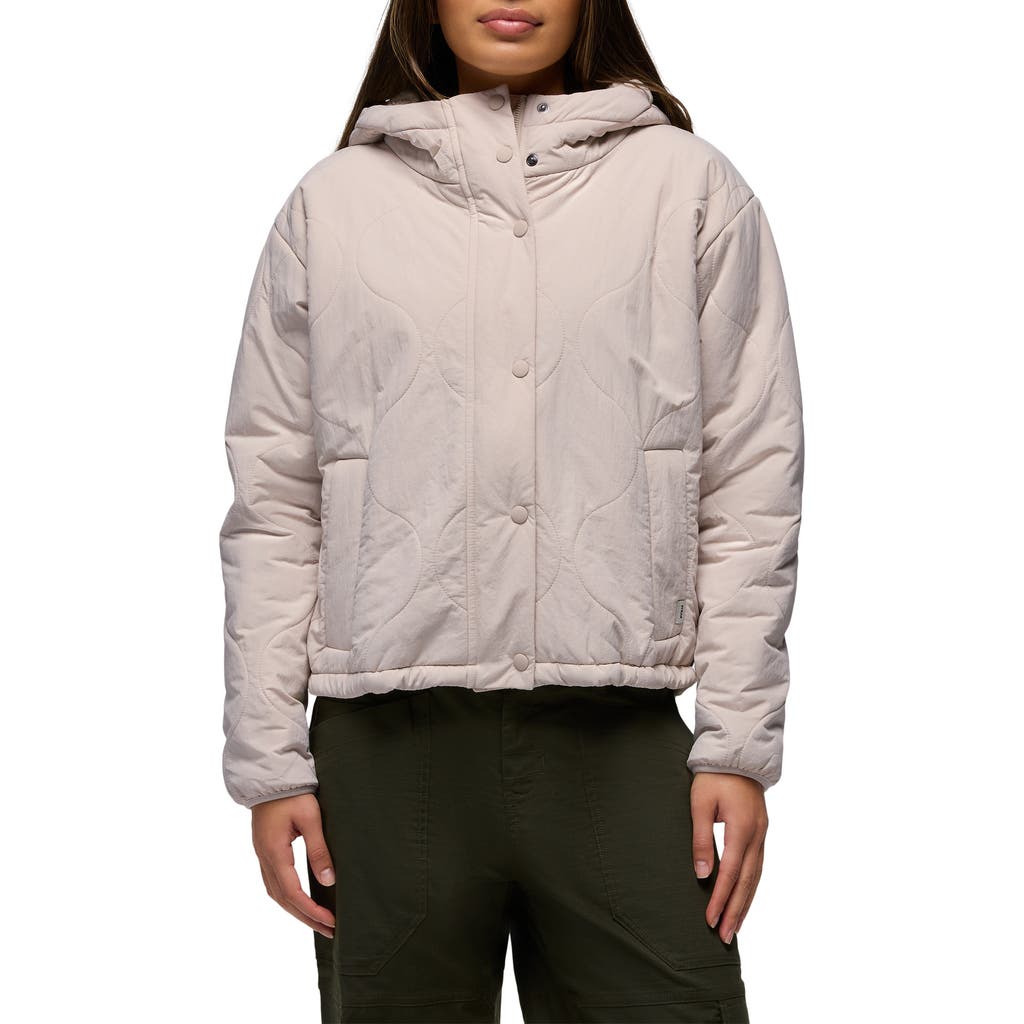 Prana Encinitas Quilted Jacket In Brown