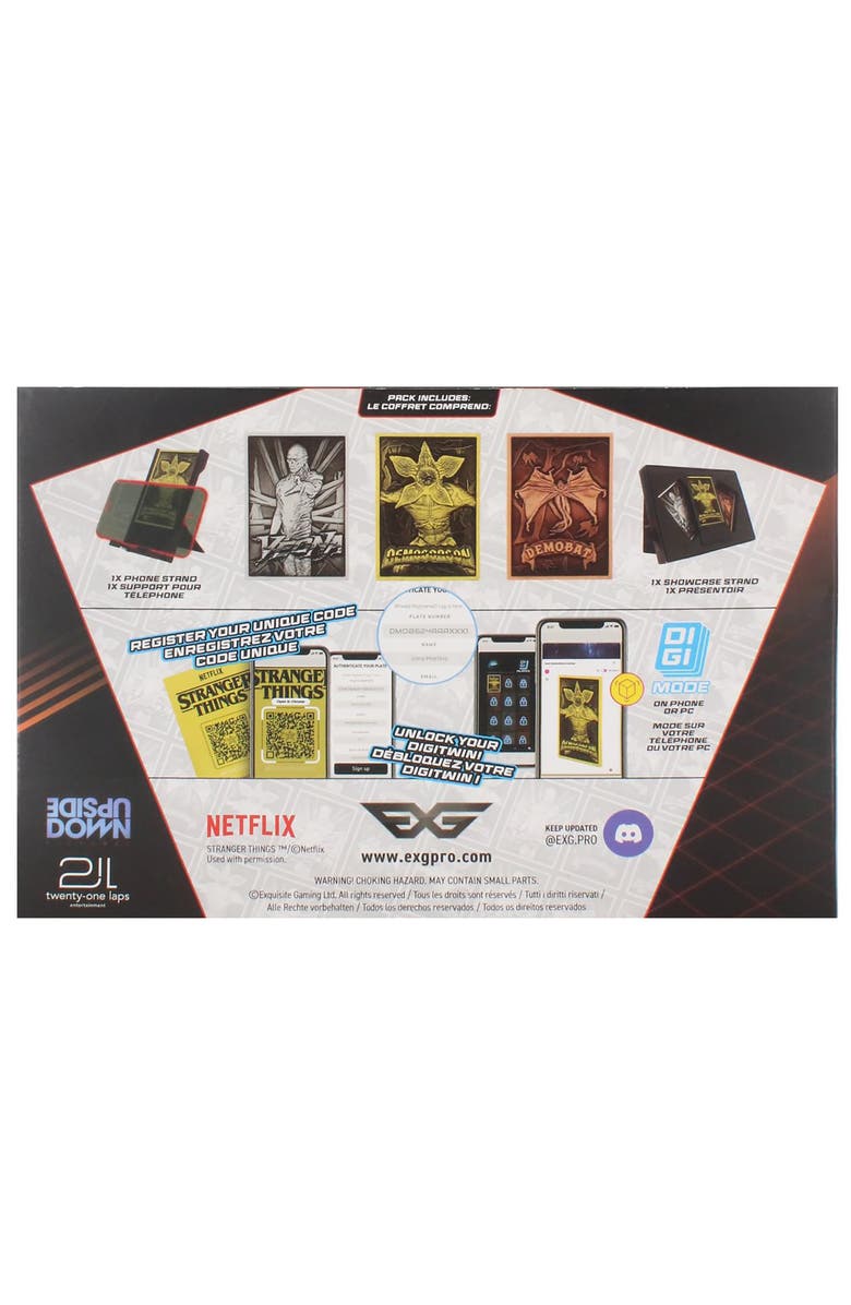 Exquisite Gaming Digiplate Starter Pack Stranger Things The Upside Down, Alternate, color, 