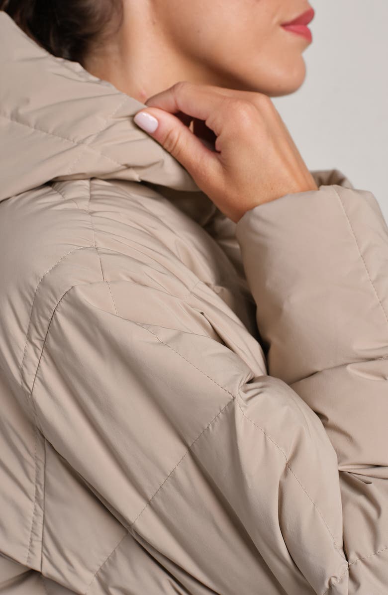 Rhone Powder Puffer Down Jacket, Alternate, color, Beige Stone