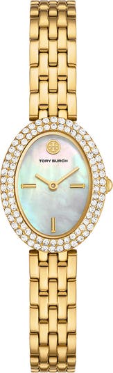 The Oval Two-Tone Bracelet Watch, 22mm x 28mm