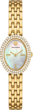 Tory Burch The Oval Bracelet Watch, 22mm x 28mm