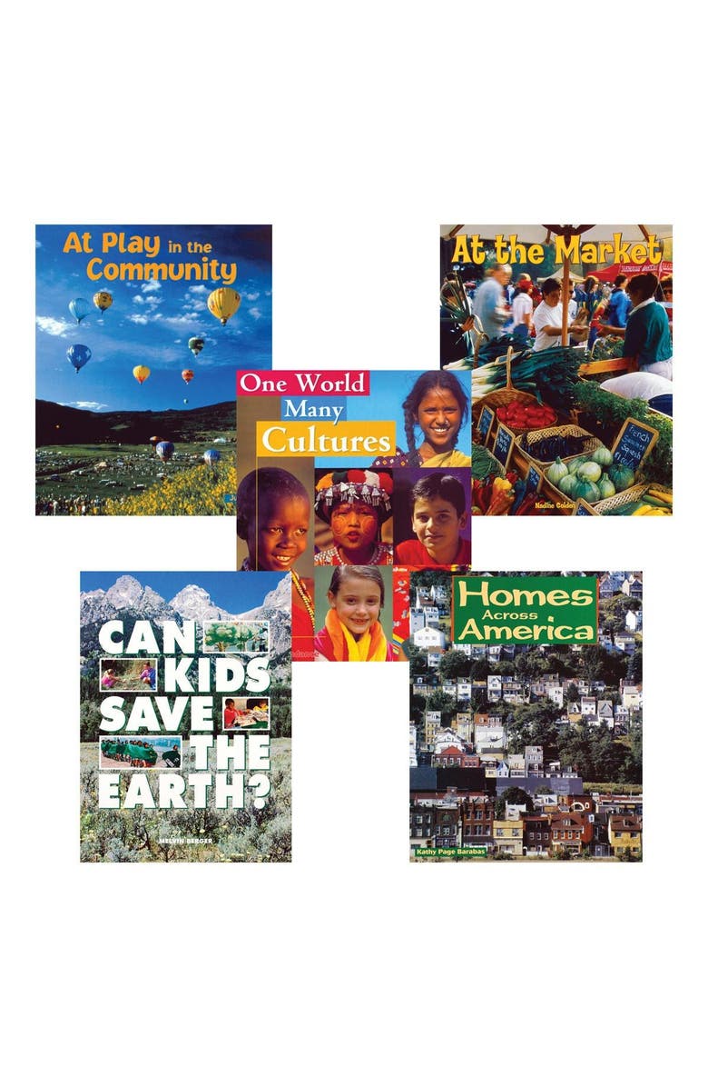 Kaplan Early Learning Company Cultural Diversity Paperback Set - Set of 5, Main, color, Multicolored