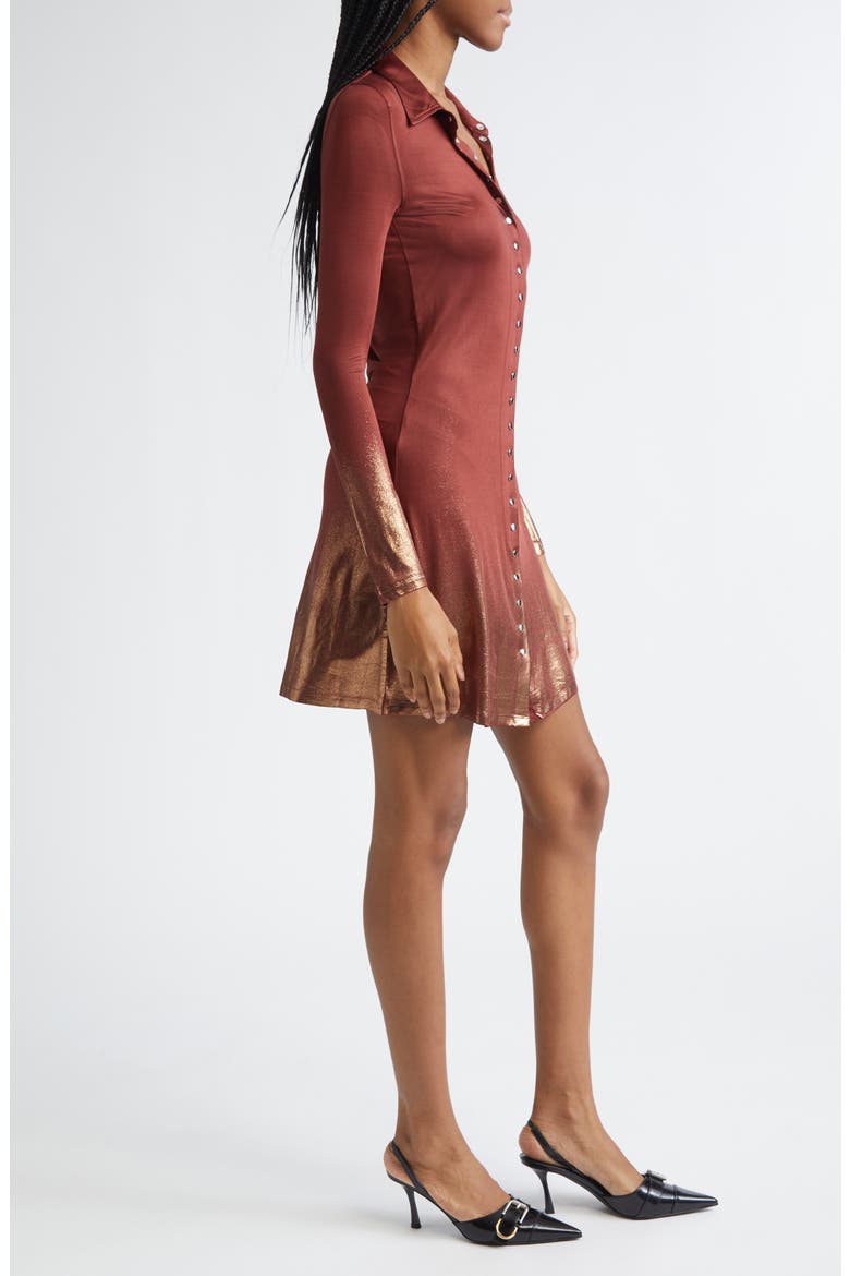 D-Pol Minidress, Alternate, color, BROWN