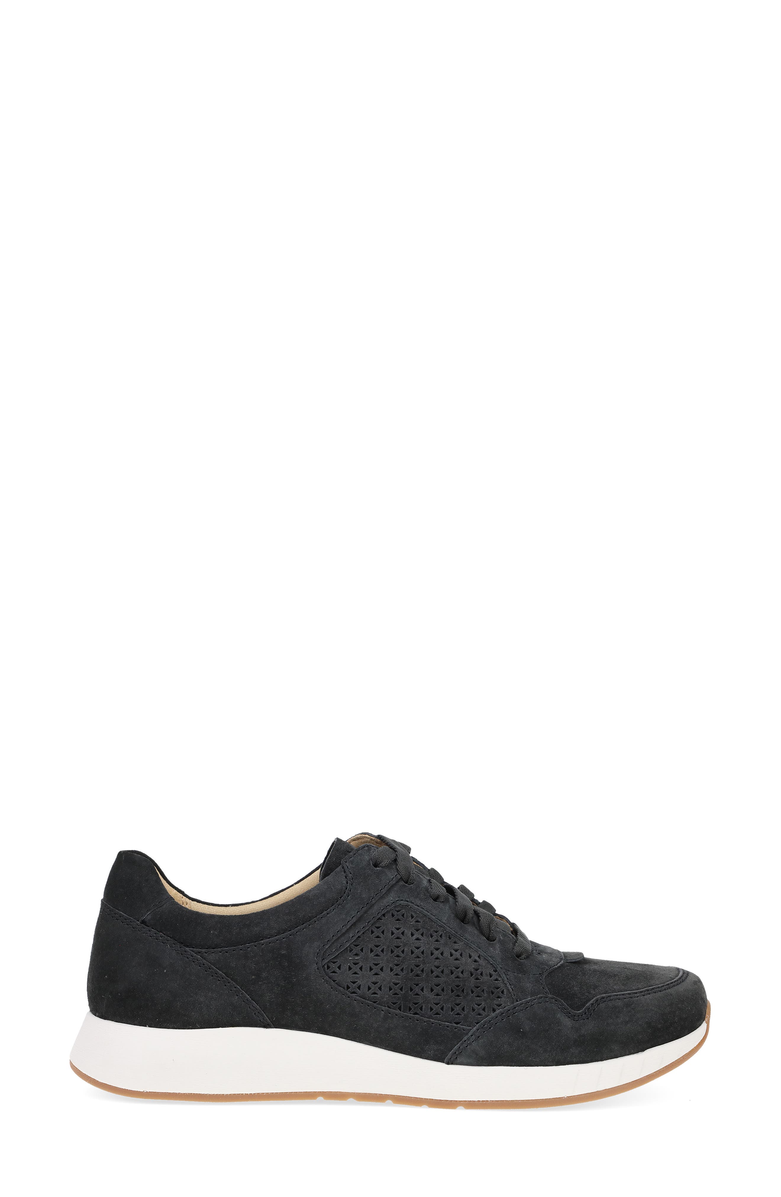 Dansko Catie Sneaker, Alternate, color, Black Suede