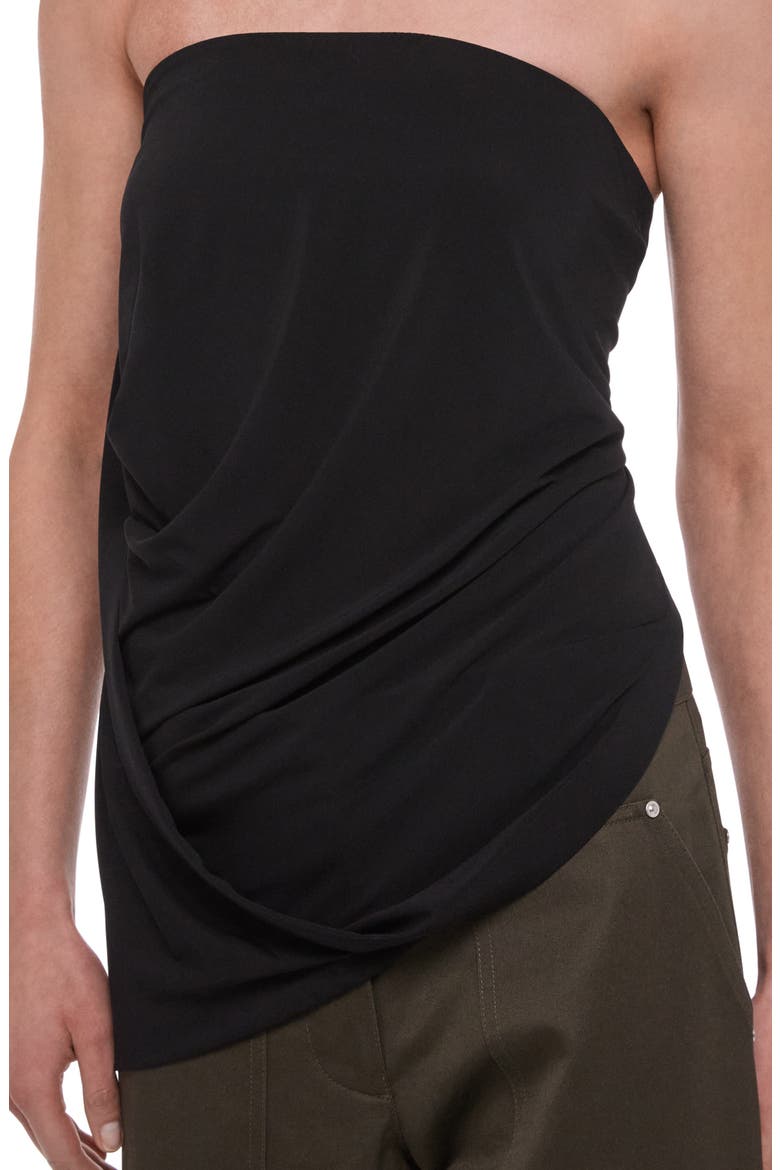 Twist Tube Top, Alternate, color, BLACK