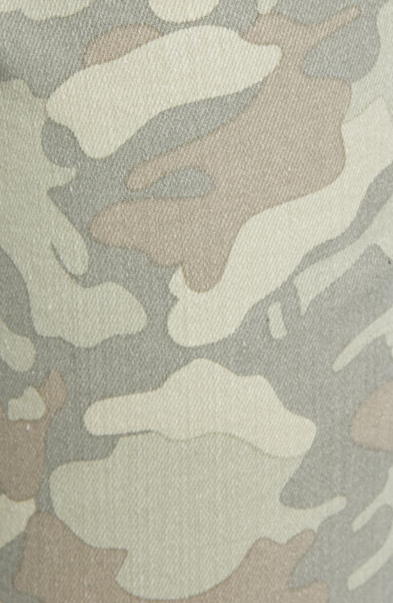 1822 Denim Camo Print Ankle Maternity Skinny Jeans, Alternate, color,