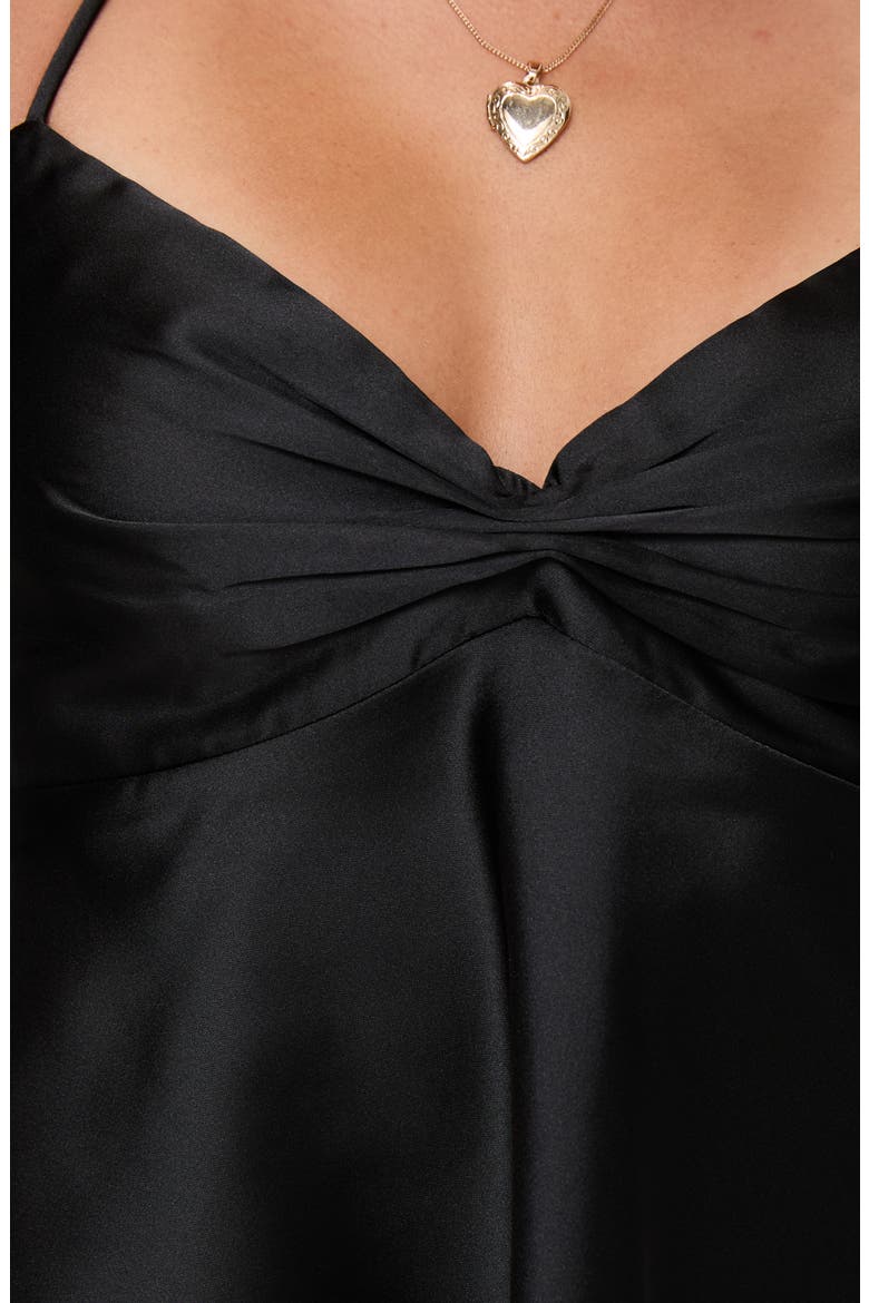 Born to Be Halter Top, Alternate, color, BLACK