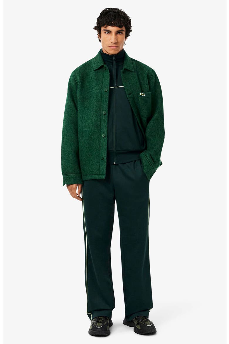 Loose Fit Quarter Zip Pullover, Alternate, color, FOREST GREEN