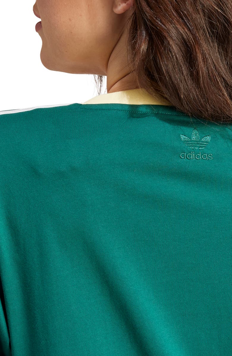 adidas VRCT 3-Stripes T-Shirt Dress, Alternate, color,