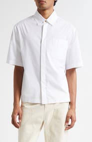 Versace Cotton Poplin Button-Up Shirt