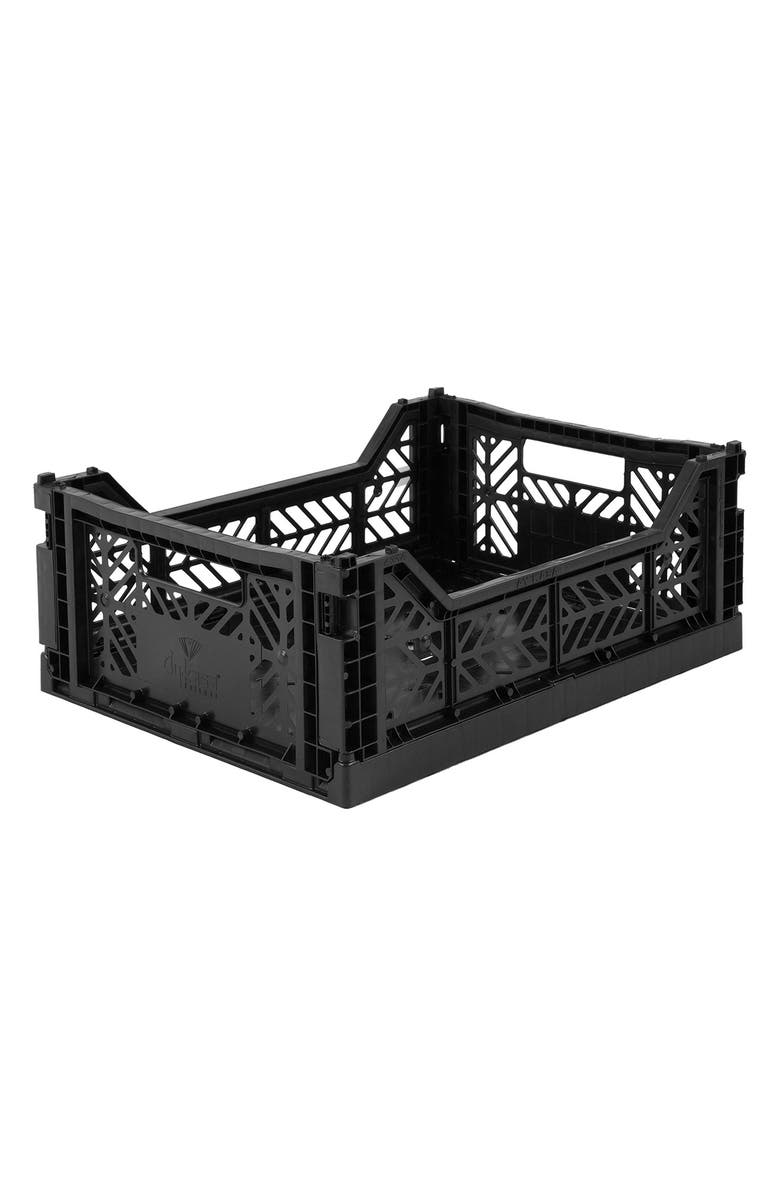 AYKASA Medium Folding Crate, Main, color, 