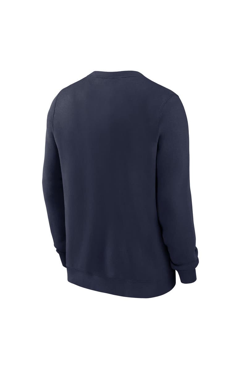 Nike Men's Nike College Navy Seattle Seahawks Primetime Club Fleece Pullover Sweatshirt, Alternate, color, College Navy