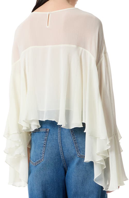 Robert Rodriguez Jada Long Sleeve Top In White